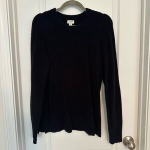 Black J. Crew sweater